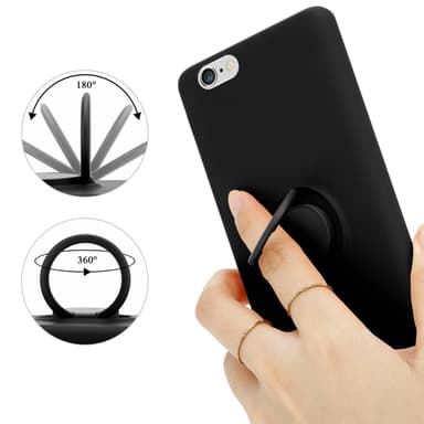 iPhone 6 PLUS / 6S PLUS Cover Etui Case (Sort)