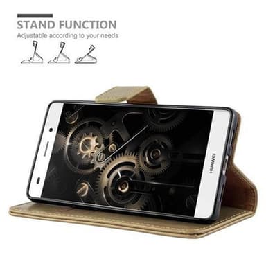 Cover Huawei P8 LITE 2015 Etui Case (Brun)