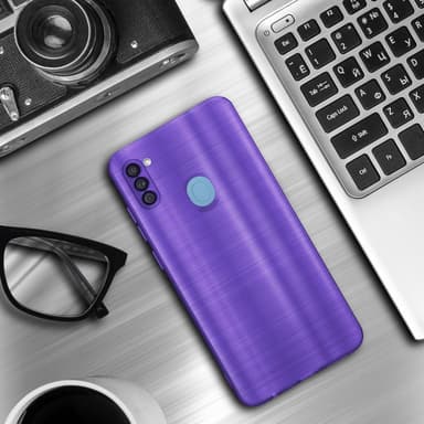 Cover Samsung Galaxy A11 / M11 Etui Case (Lilla)