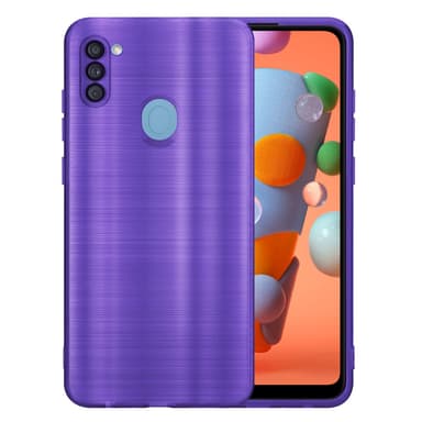 Cover Samsung Galaxy A11 / M11 Etui Case (Lilla)
