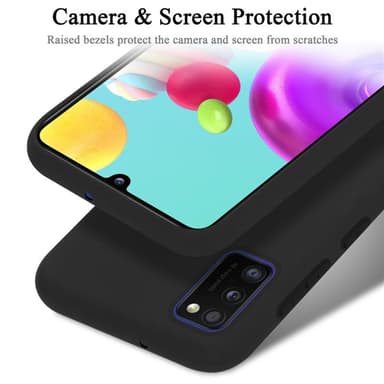 Samsung Galaxy A41 Cover Etui Case (Sort)