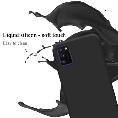 Samsung Galaxy A41 Cover Etui Case (Sort)