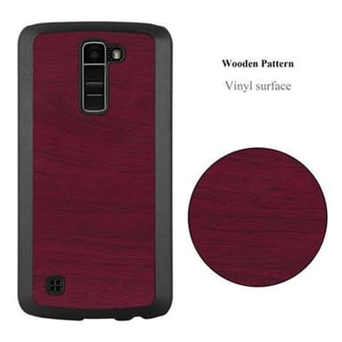 LG K10 2016 Etui Case Cover (Rød)