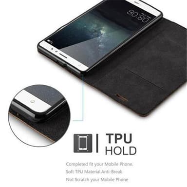 Huawei MATE S Cover Etui Case (Brun)