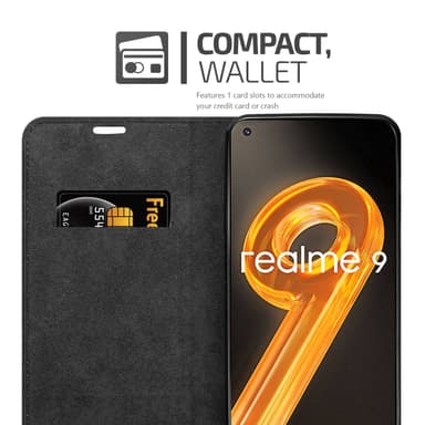 Realme 9 4G / 9 PRO+ Cover Etui Case (Sort)