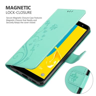 Samsung Galaxy J6 2018 Pungetui Cover Case (Turkis)