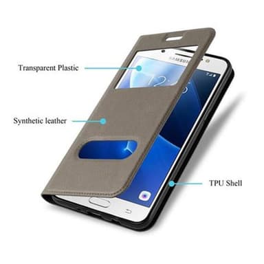 Pungetui Samsung Galaxy J5 2016 Cover Case (Brun)