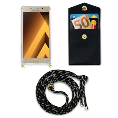 Samsung Galaxy A5 2017 Etui Cover Kæde (Brun)