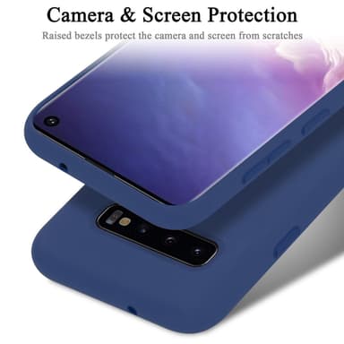 Samsung Galaxy S10 5G Cover Etui Case (Blå)