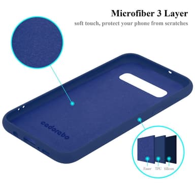 Samsung Galaxy S10 5G Cover Etui Case (Blå)