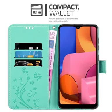 Samsung Galaxy A21 Pungetui Cover Case (Turkis)