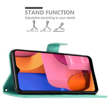Samsung Galaxy A21 Pungetui Cover Case (Turkis)