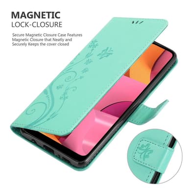 Samsung Galaxy A21 Pungetui Cover Case (Turkis)