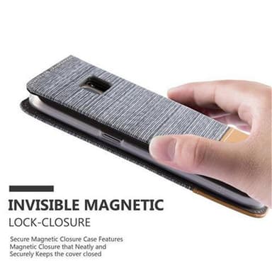 Samsung Galaxy S7 Pungetui Cover Case (Grå)