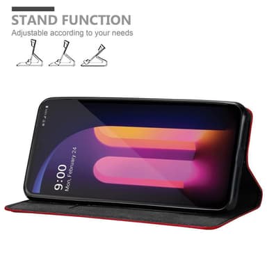 LG V60 ThinQ Cover Etui Case (Rød)