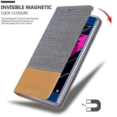 Honor 9 Pungetui Cover Case (Grå)
