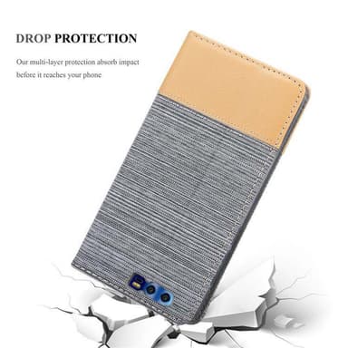 Honor 9 Pungetui Cover Case (Grå)