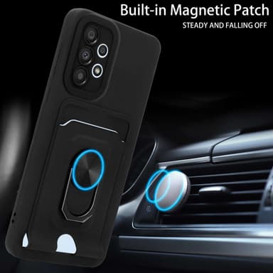 Samsung Galaxy A23 4G / 5G Etui Kæde Cover(Sort)