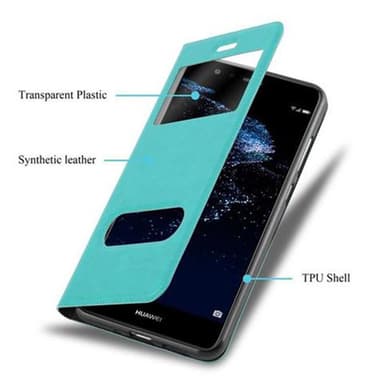 Pungetui Huawei P10 LITE Cover Case (Turkis)
