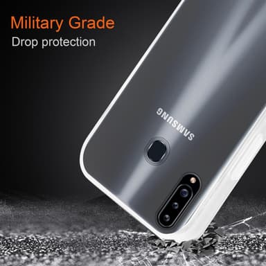 Samsung Galaxy A20s Etui Case Cover (Gennemsigtig)