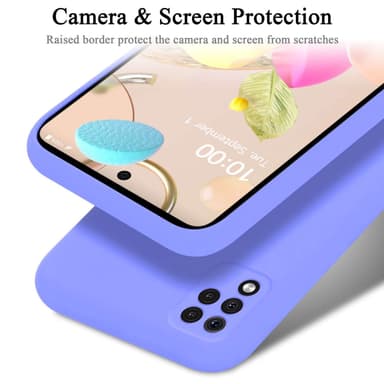 LG K42 Cover Etui Case (Lilla)