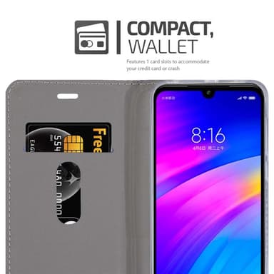 Xiaomi RedMi 7 Pungetui Cover Case (Grå)