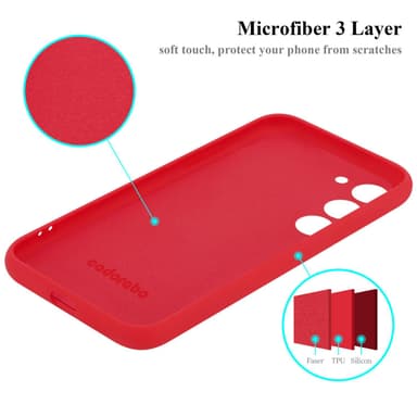 Samsung Galaxy S24 PLUS Cover Etui Case (Rød)