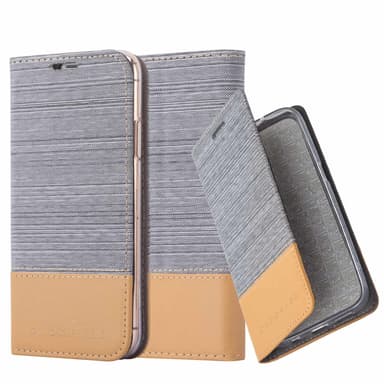 iPhone 13 MINI Pungetui Cover Case (Grå)