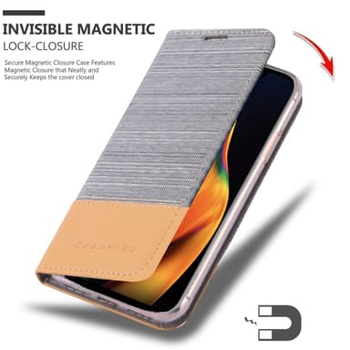 iPhone 13 MINI Pungetui Cover Case (Grå)