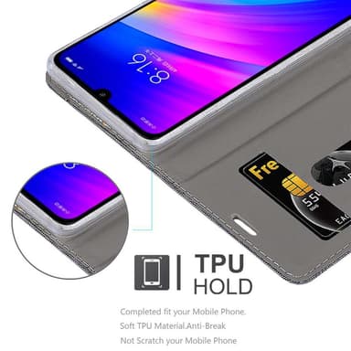 Xiaomi RedMi 7 Pungetui Cover Case (Grå)