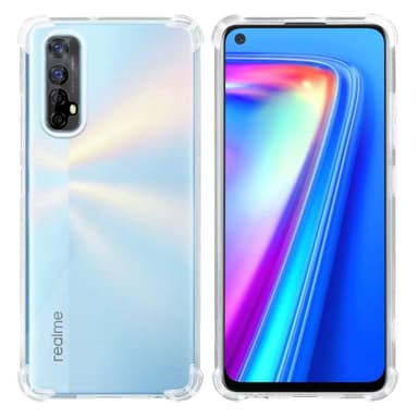 Realme 7 4G Cover TPU Etui (Gennemsigtig)