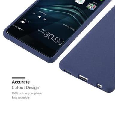 Cover Huawei P9 Etui Case (Blå)