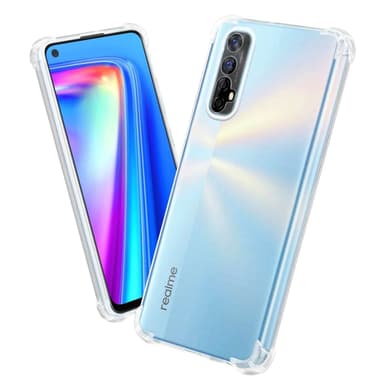 Realme 7 4G Cover TPU Etui (Gennemsigtig)