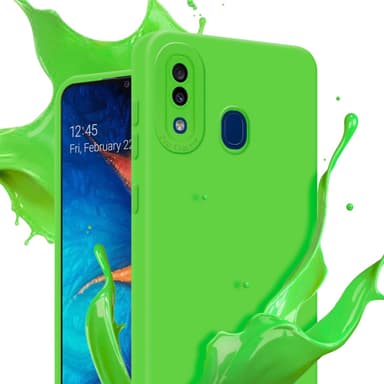 Samsung Galaxy A20 / A30 / M10s Cover Etui Case (Grøn)