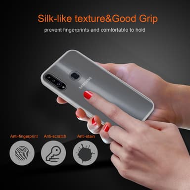 Samsung Galaxy A20s Etui Case Cover (Gennemsigtig)