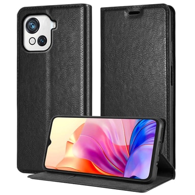 RanTuo Cover per Blackview OSCAL C80 Etui Custodia, con Slot per Schede, Staffa Incorporata, Custodia Flip Cover in Pelle PU per Blackview OSCAL C80.(Viola