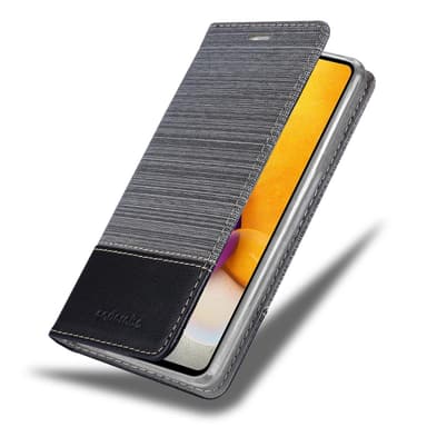 Samsung Galaxy A72 4G / 5G Pungetui Cover Case (Grå)