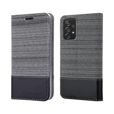 Samsung Galaxy A72 4G / 5G Pungetui Cover Case (Grå)