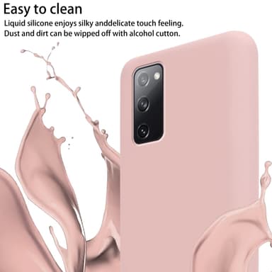 Samsung Galaxy S20 FE Etui Cover Kæde (Lyserød)