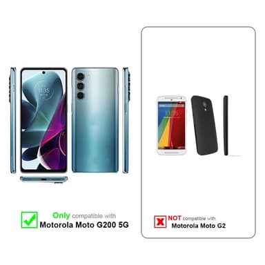 Motorola MOTO G200 5G Cover Etui Case (Lilla)