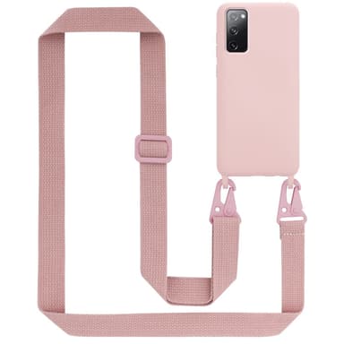 Samsung Galaxy S20 FE Etui Cover Kæde (Lyserød)