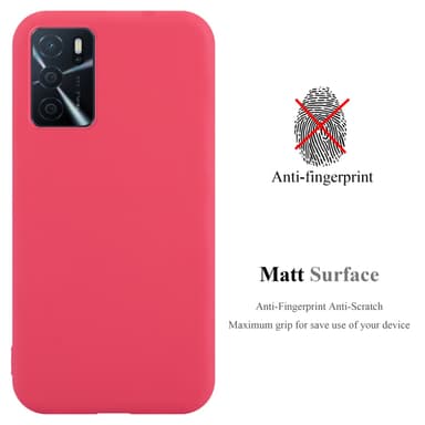 Cover Oppo A16s / A54s Etui Case (Rød)