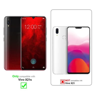Vivo X21s Pungetui Cover Case (Blå)