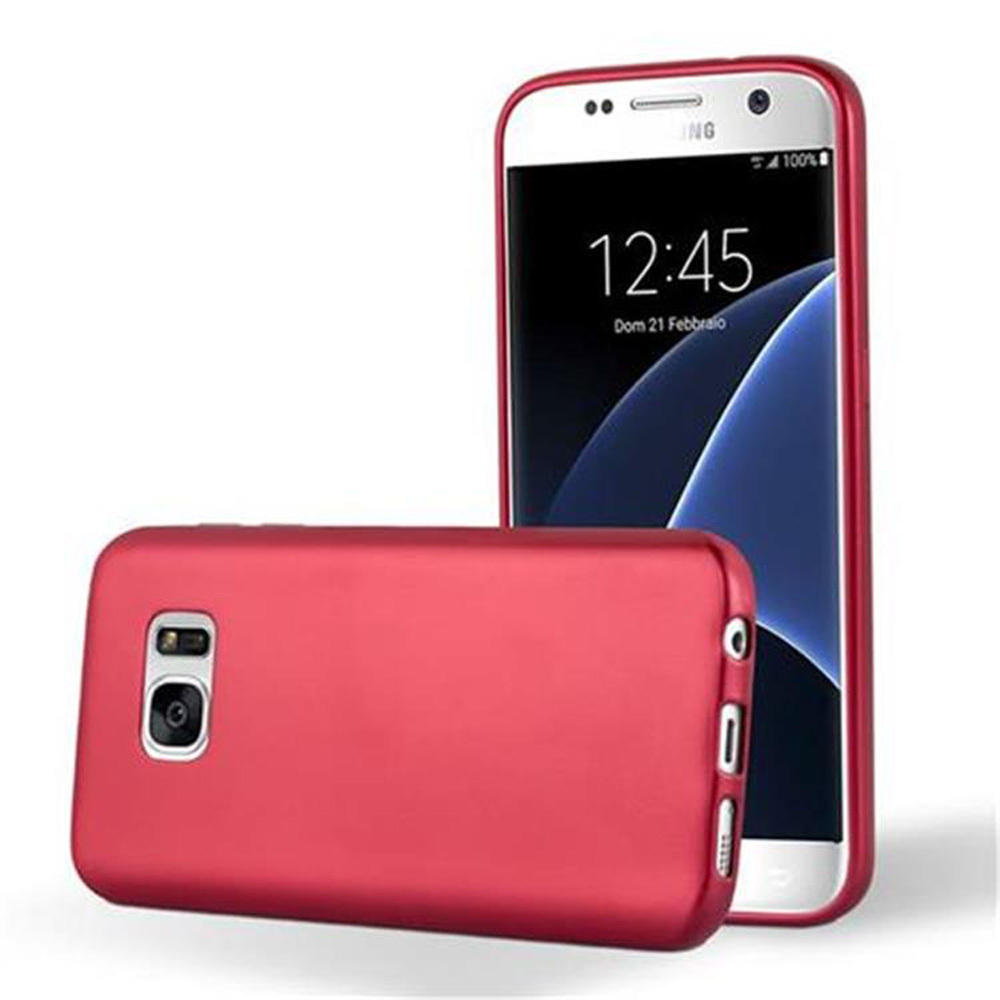 Samsung Galaxy S7 Cover Etui Case (Rød)
