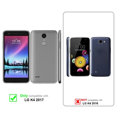 LG K4 2017 Pungetui Flip Cover (Rød)