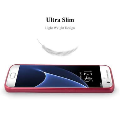 Samsung Galaxy S7 Cover Etui Case (Rød)