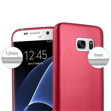 Samsung Galaxy S7 Cover Etui Case (Rød)