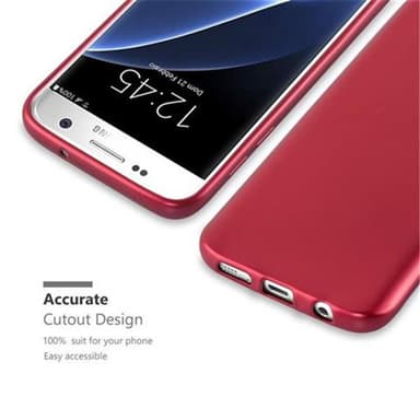 Samsung Galaxy S7 Cover Etui Case (Rød)