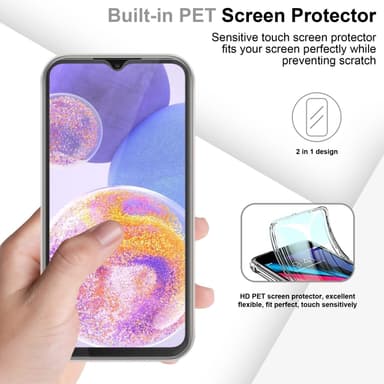 Cover Samsung Galaxy A23 4G Etui Case (Gennemsigtig)