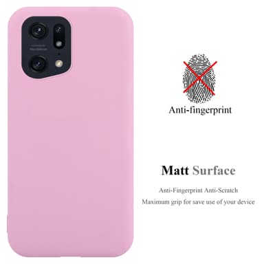 Cover Oppo FIND X5 PRO Etui Case (Lyserød)